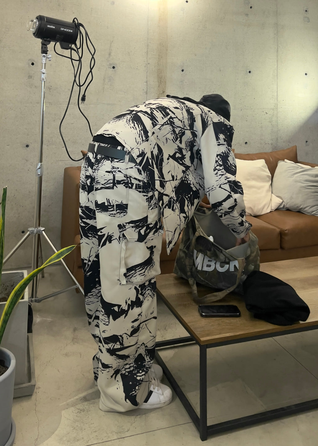 Set / Jacket + Pant Real Tree Black