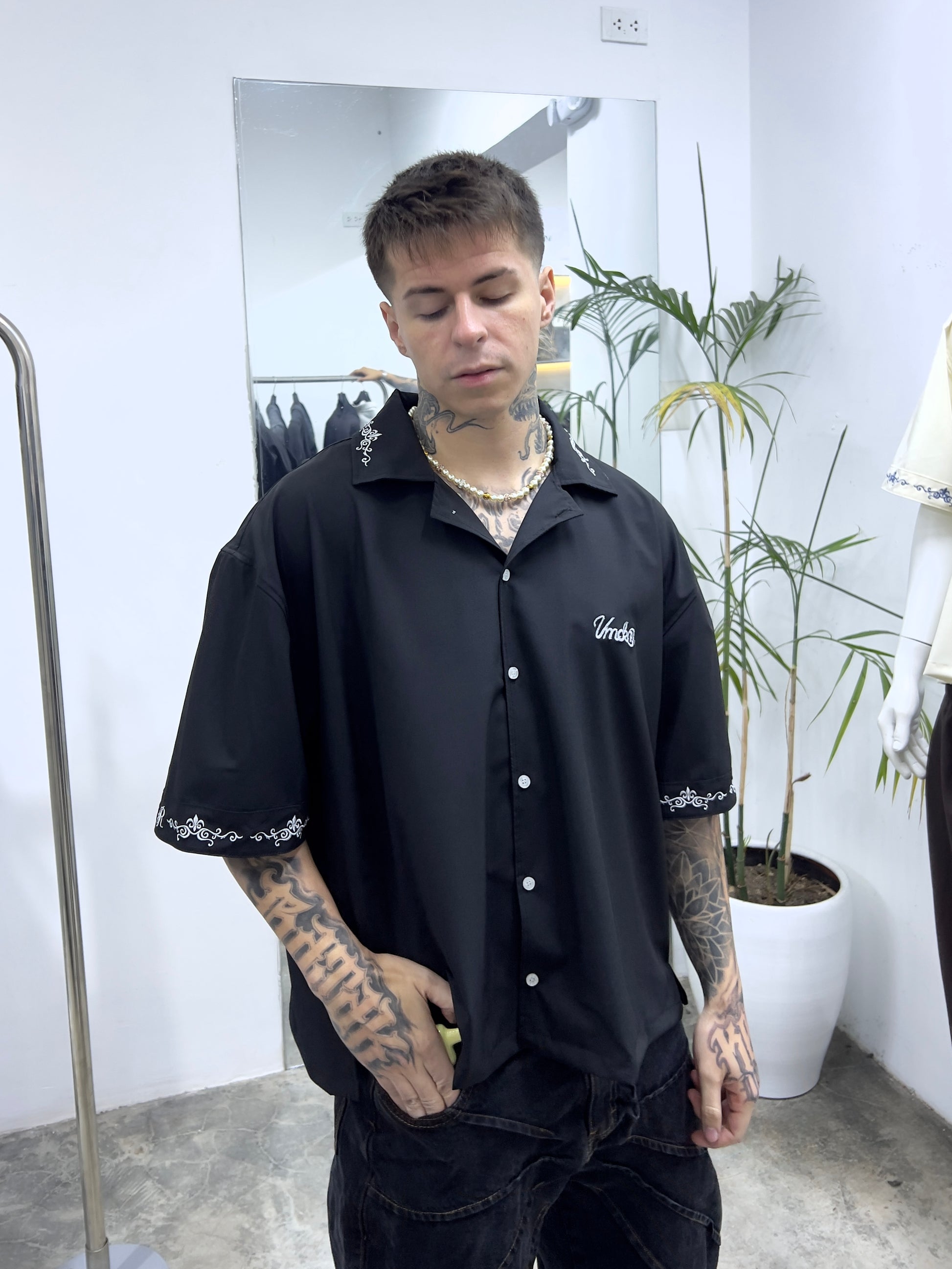 Shirt Bowling Black