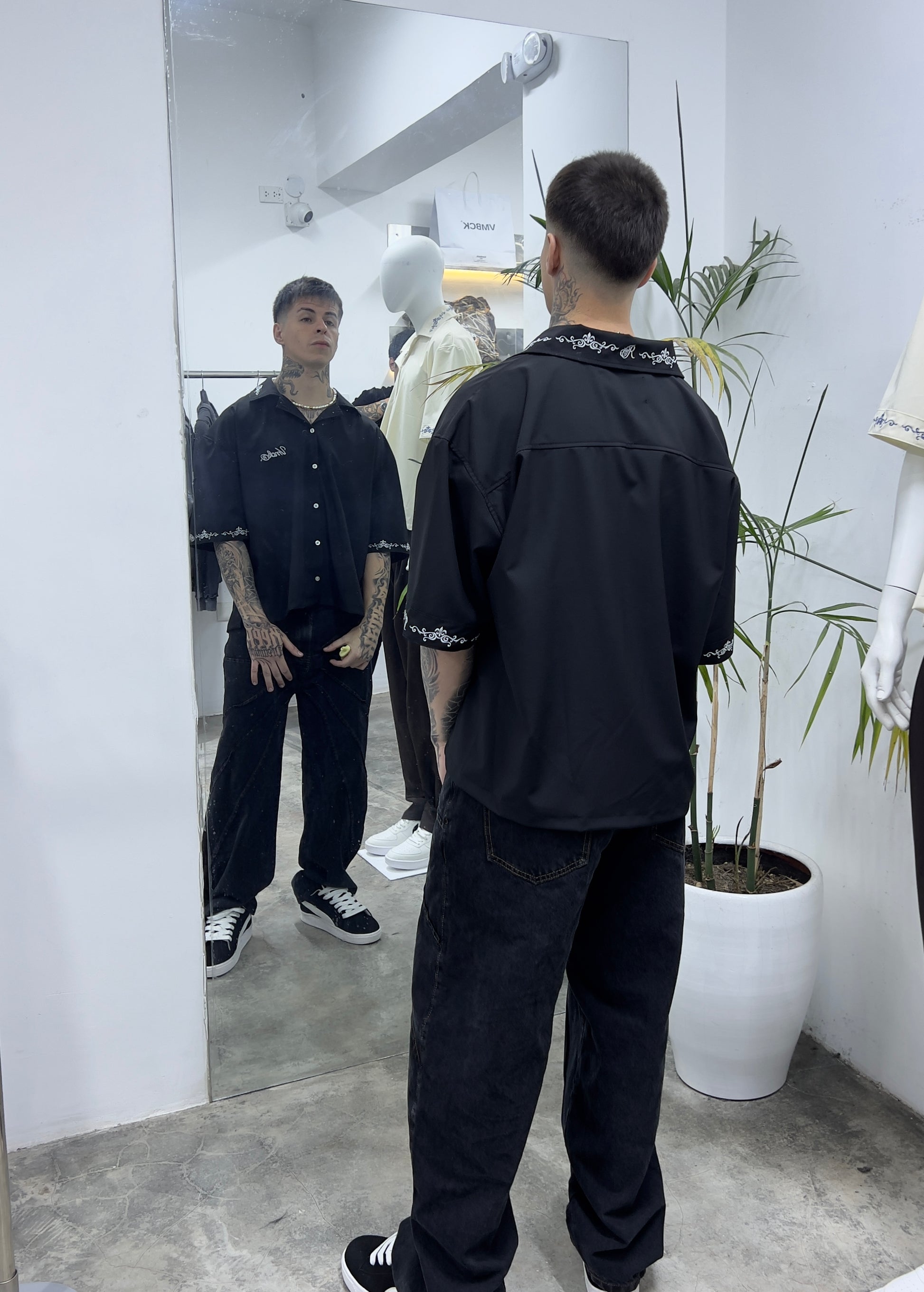 Shirt Bowling Black