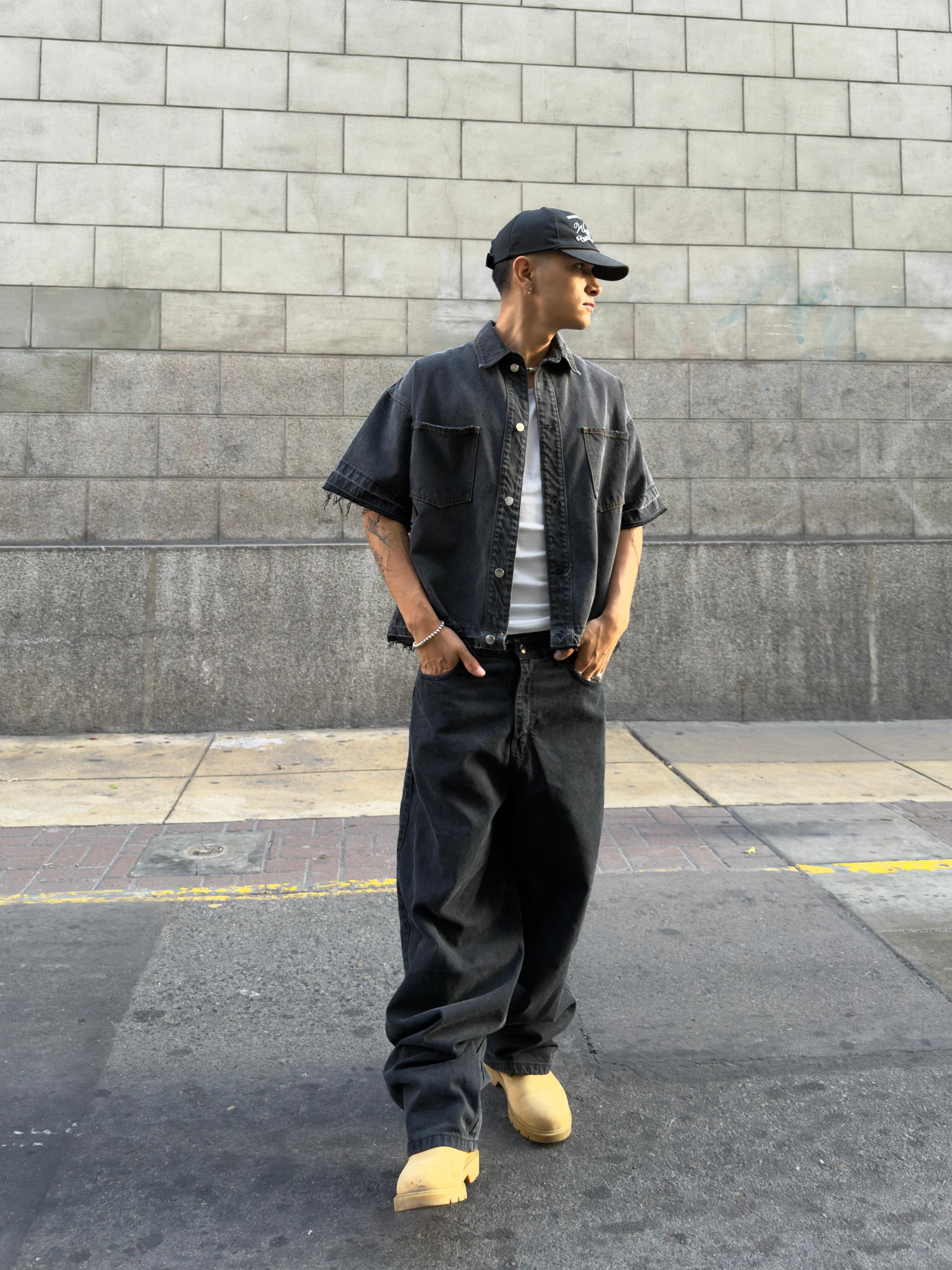 Shirt Denim Destroyed