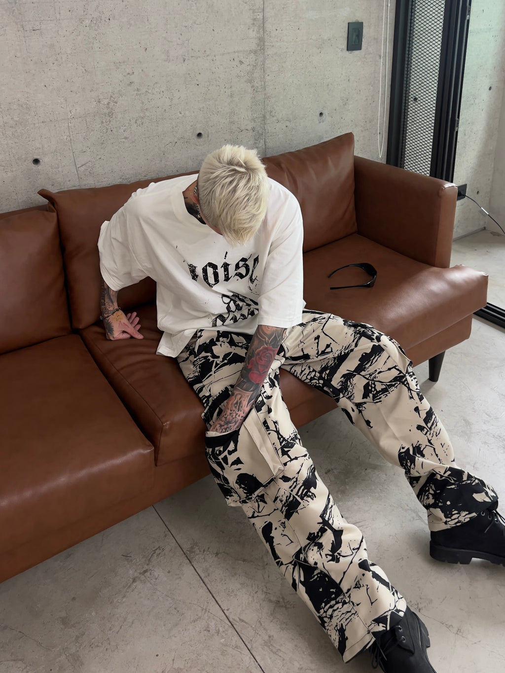 Pant Real Tree Black Re Stock