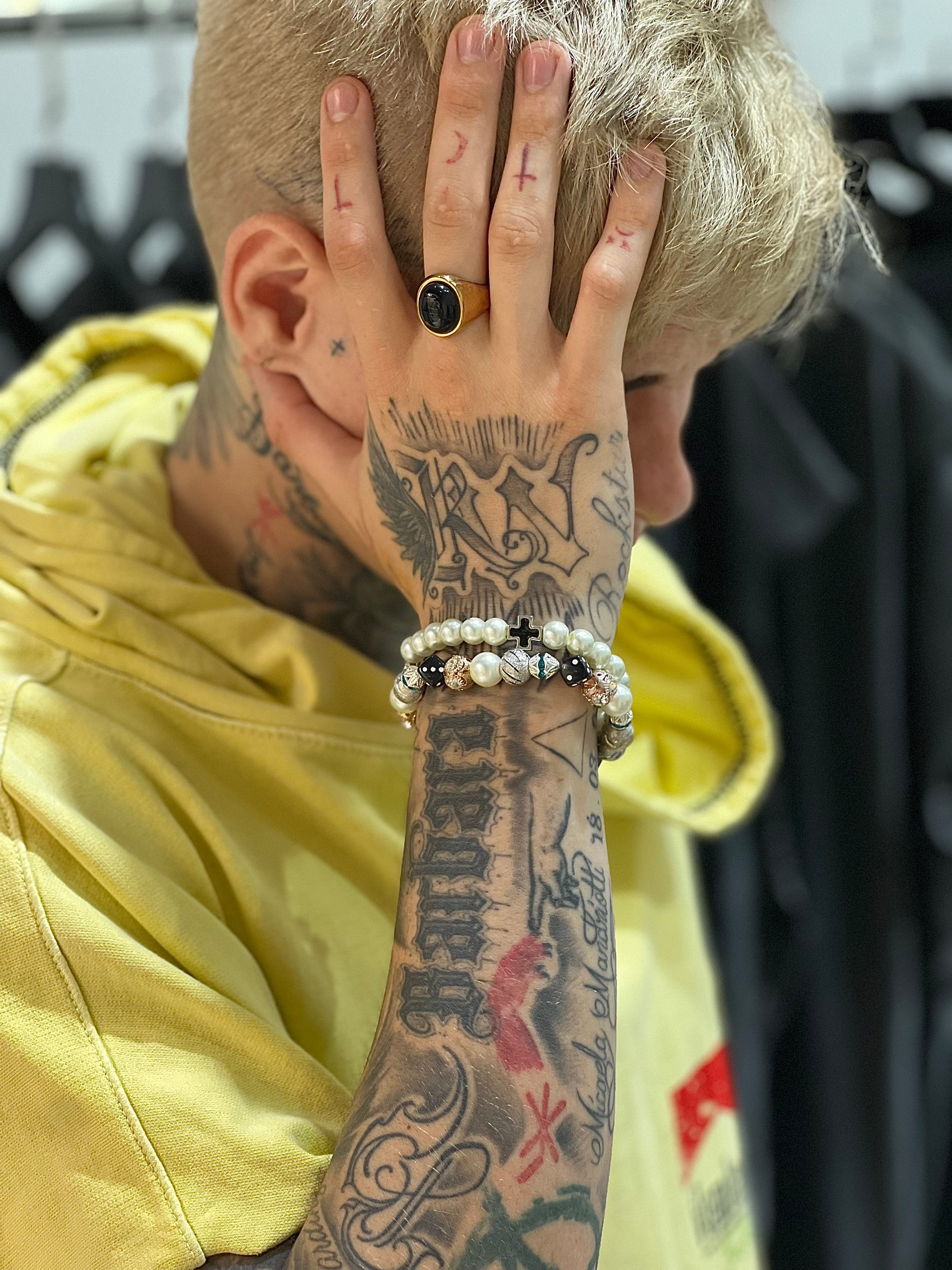 Bracelet Cross Pearl Original