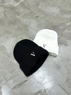 Beanie Yin Yang Leather Chrome