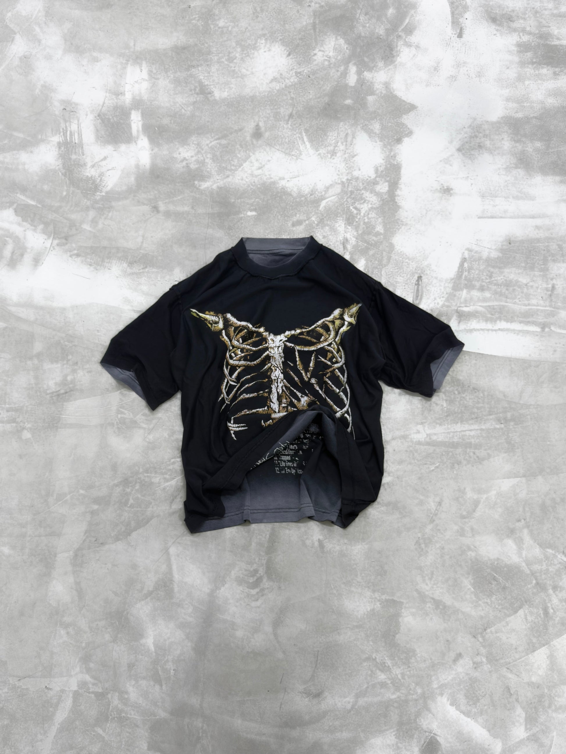 T-Shirt 2 PAC Culture & Skeleton Reversible