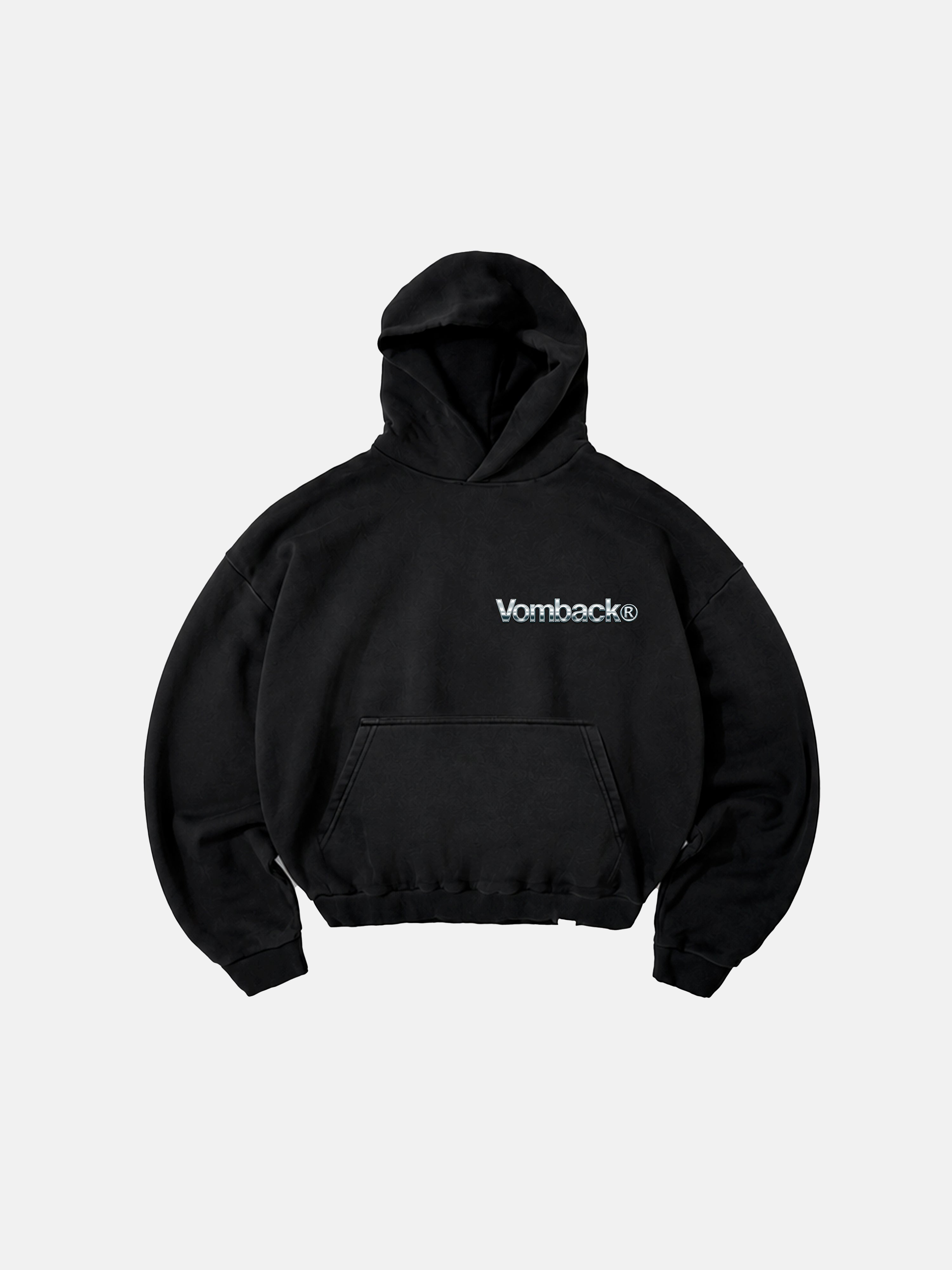 Hoodie Terrier Black Wash