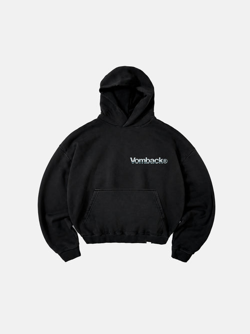 Hoodie Terrier Black Wash