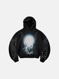 Hoodie Orion Hole Black Wash