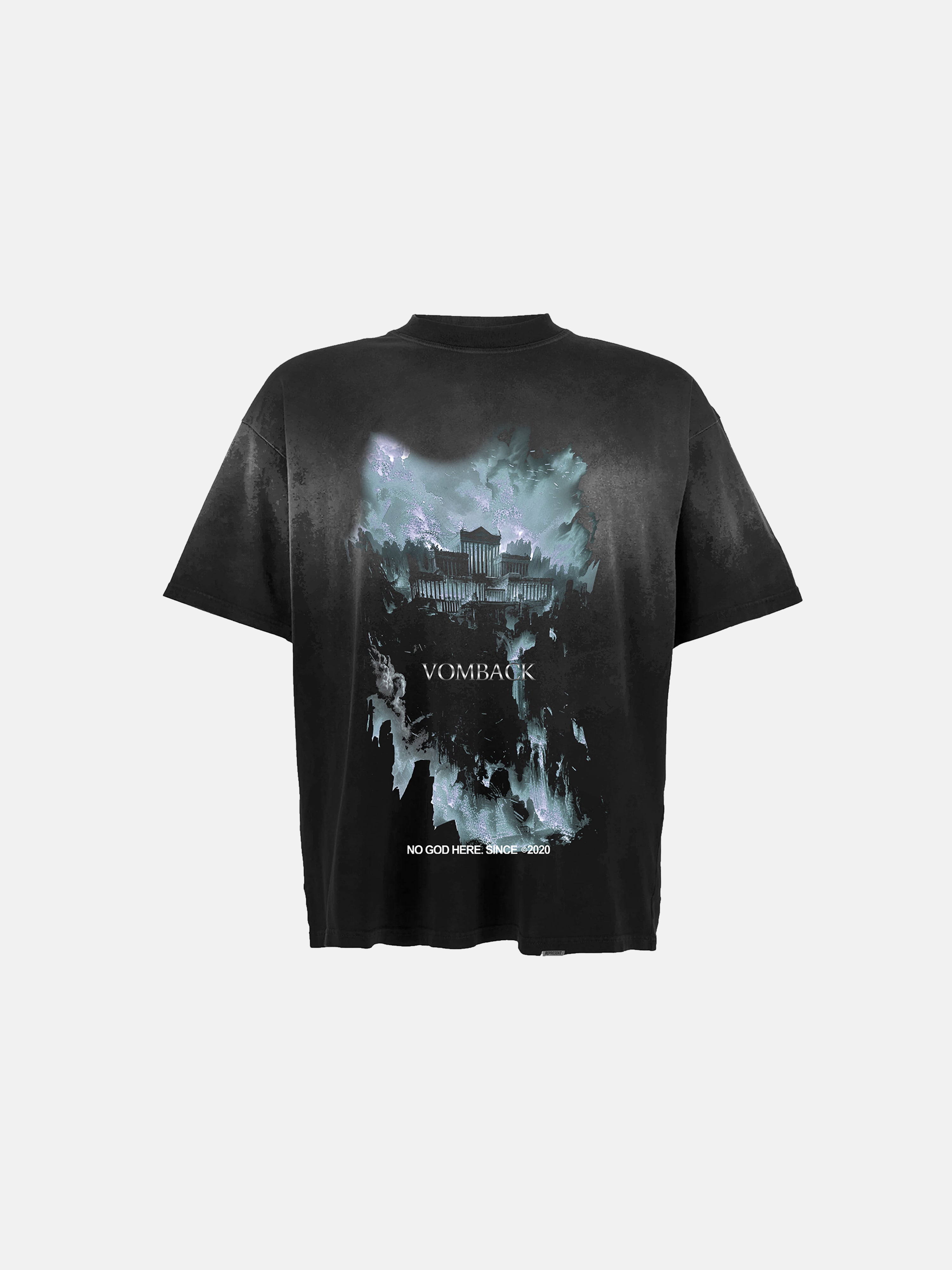 Tee Greek No God - Reversible Chrome Wash