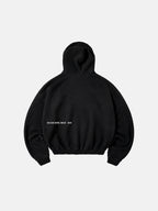 Hoodie Greek No God Reversible Black Wash
