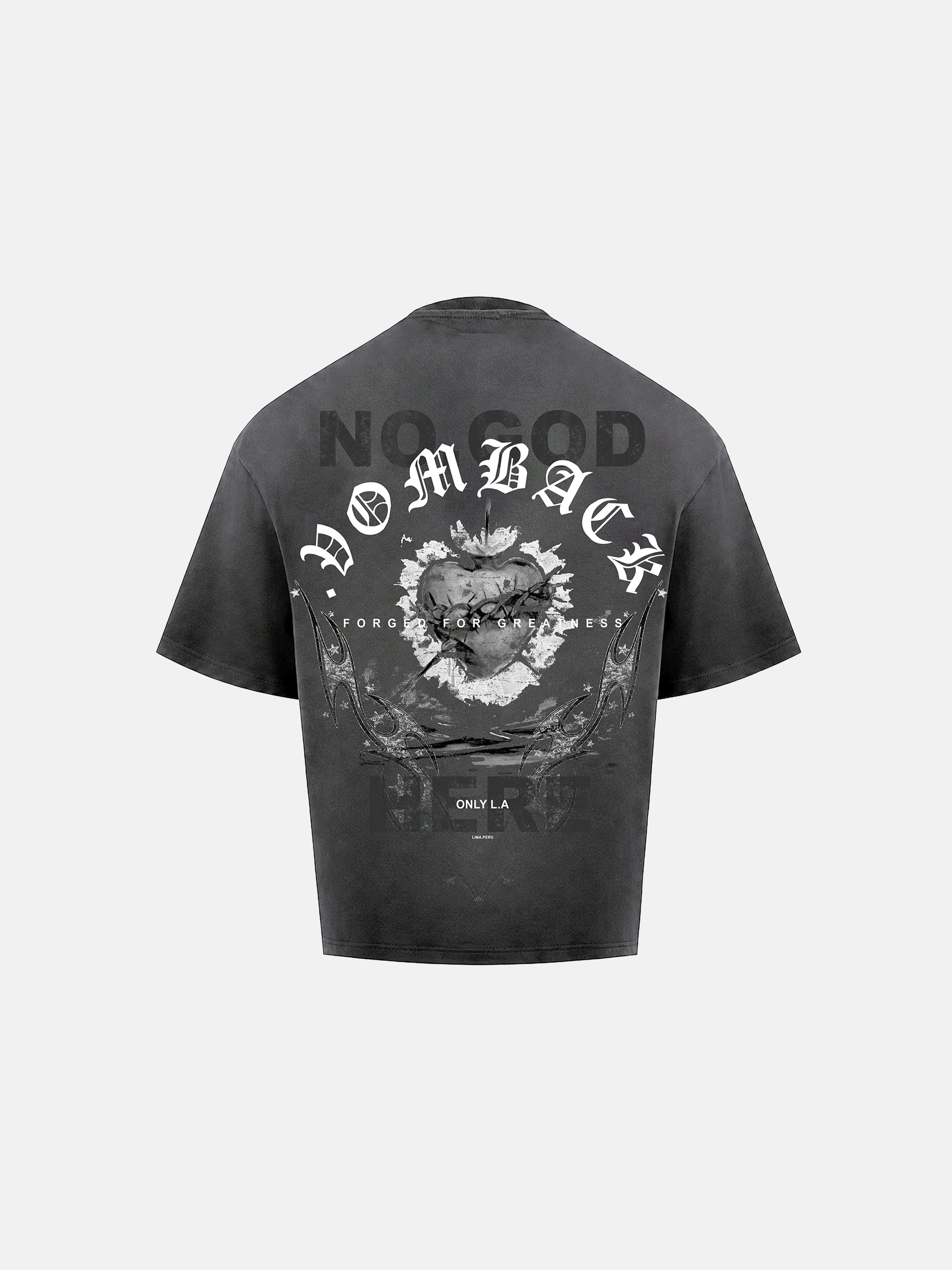 Tee Recall GYM Acid Wash