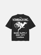 Tee Greek No God - Reversible Chrome Wash