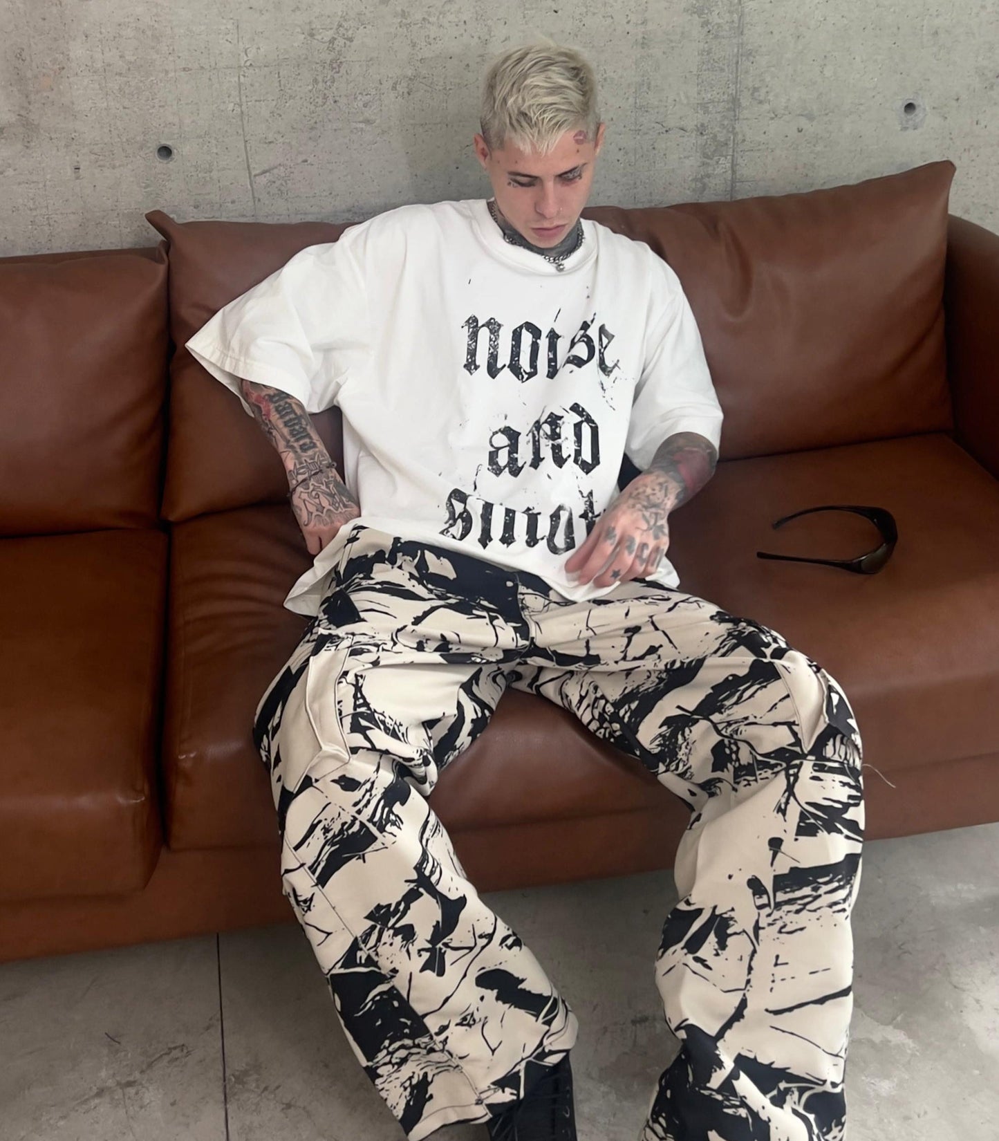 Pant Real Tree Black Oversize
